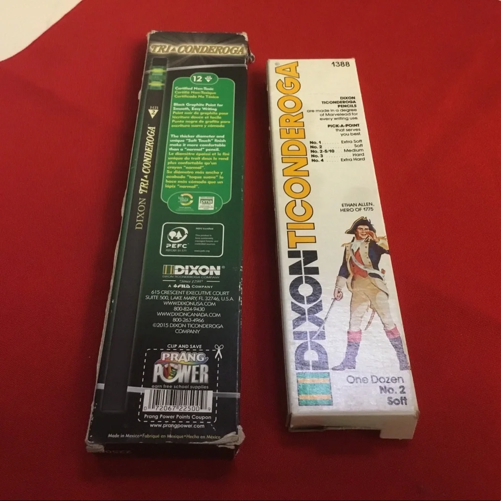 Ticonderoga wood pencils
